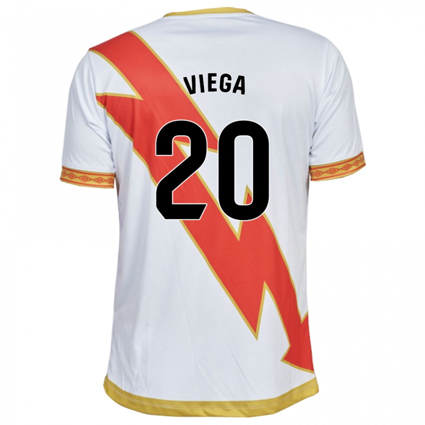 Herren David Viega #20 Weiß Heimtrikot Trikot 2023/24 T-Shirt Schweiz