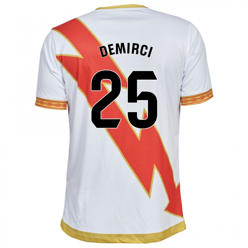 Herren Mert Demirci #25 Weiß Heimtrikot Trikot 2023/24 T-Shirt Schweiz