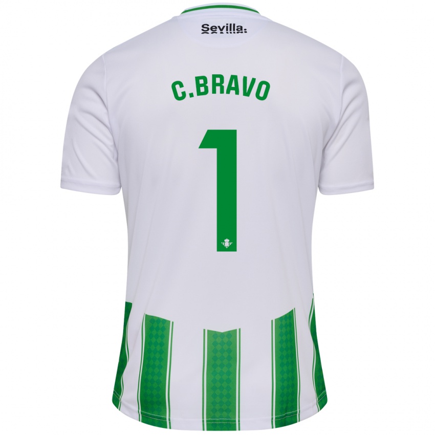 Herren Claudio Bravo #1 Weiß Heimtrikot Trikot 2023/24 T-Shirt Schweiz