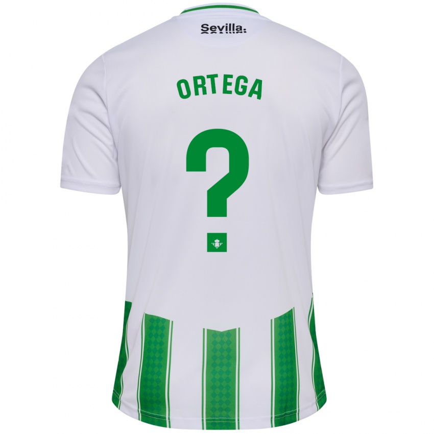 Herren José María Ortega #0 Weiß Heimtrikot Trikot 2023/24 T-Shirt Schweiz