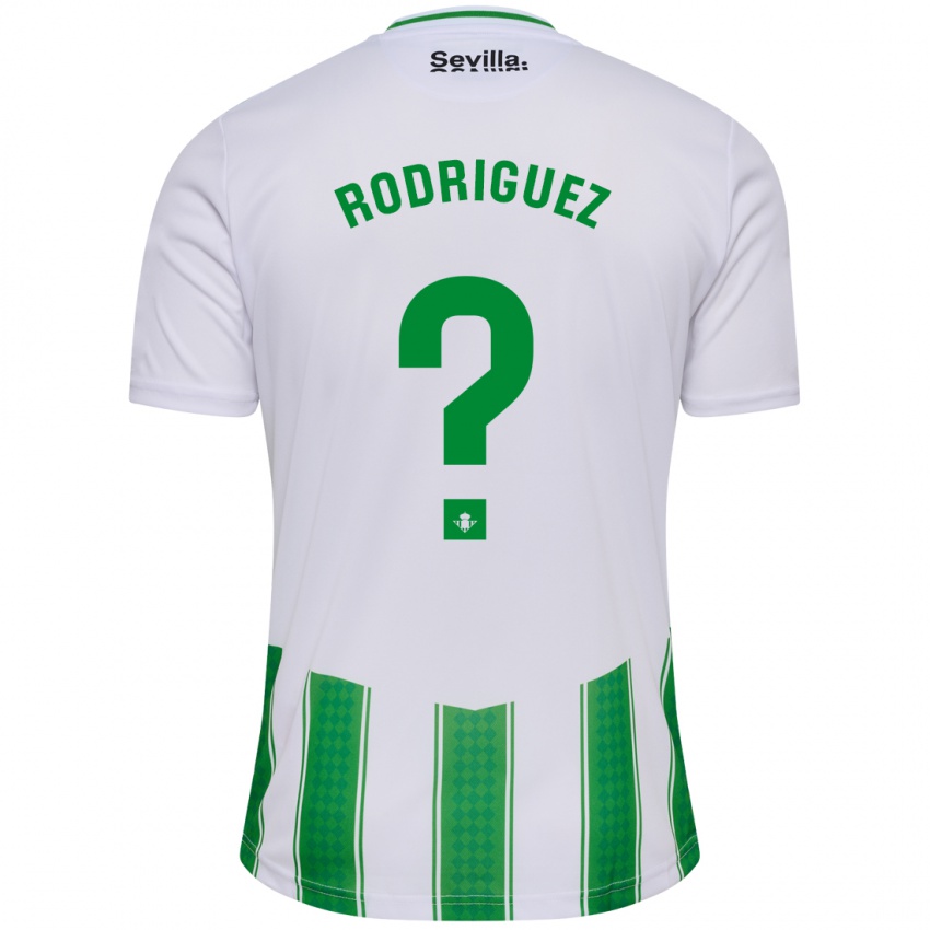 Herren Jesús Rodriguez #0 Weiß Heimtrikot Trikot 2023/24 T-Shirt Schweiz