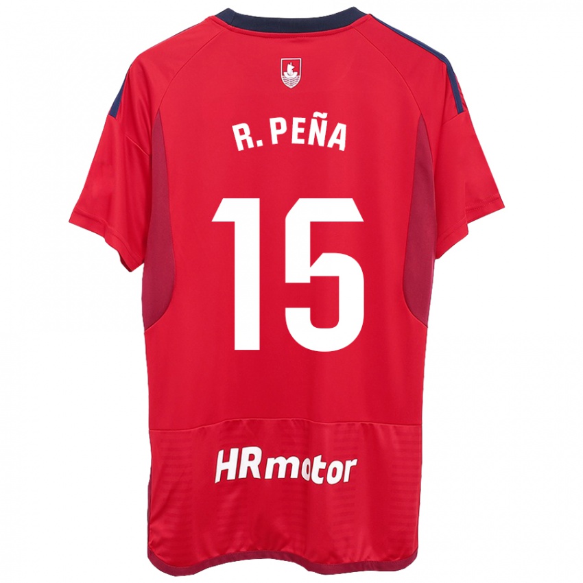 Herren Ruben Pena #15 Rot Heimtrikot Trikot 2023/24 T-Shirt Schweiz