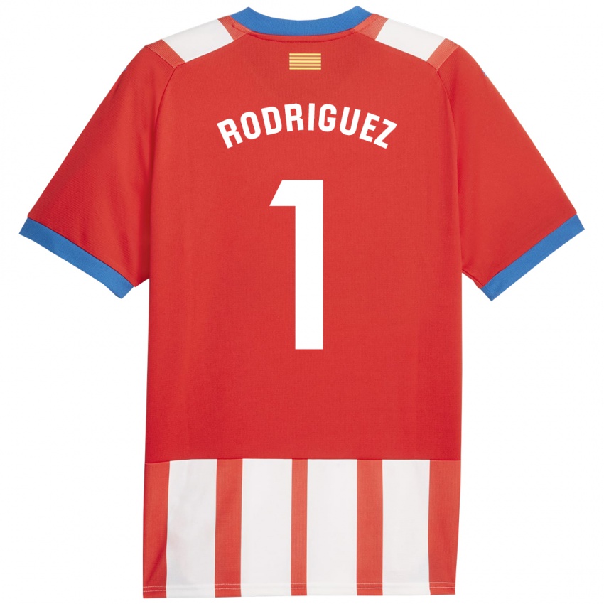 Herren Maria Rodríguez #1 Rot-Weiss Heimtrikot Trikot 2023/24 T-Shirt Schweiz