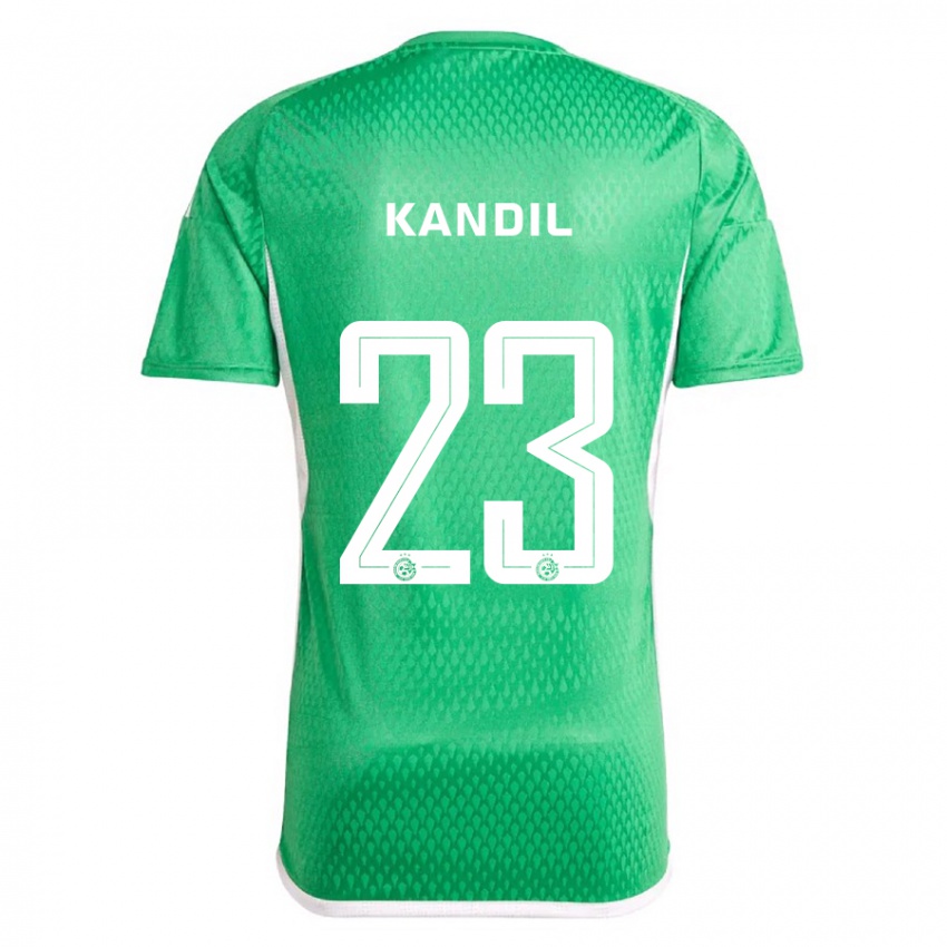 Herren Maor Kandil #23 Weiß Blau Heimtrikot Trikot 2023/24 T-Shirt Schweiz