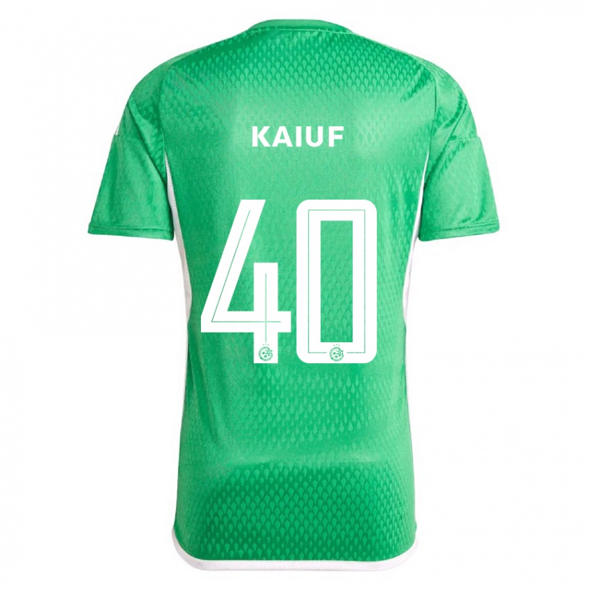 Herren Sharif Kaiuf #40 Weiß Blau Heimtrikot Trikot 2023/24 T-Shirt Schweiz