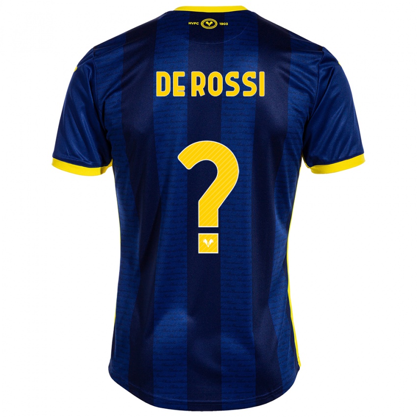 Herren Michele De Rossi #0 Marine Heimtrikot Trikot 2023/24 T-Shirt Schweiz