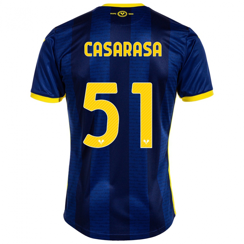 Herren Asia Casarasa #51 Marine Heimtrikot Trikot 2023/24 T-Shirt Schweiz