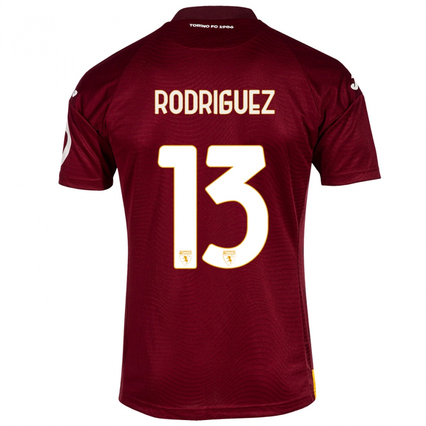 Herren Ricardo Rodríguez #13 Dunkelrot Heimtrikot Trikot 2023/24 T-Shirt Schweiz