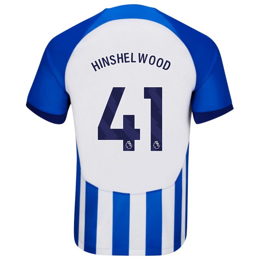Herren Jack Hinshelwood #41 Blau Heimtrikot Trikot 2023/24 T-Shirt Schweiz