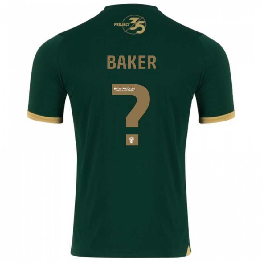 Herren Zak Baker #0 Grün Heimtrikot Trikot 2023/24 T-Shirt Schweiz