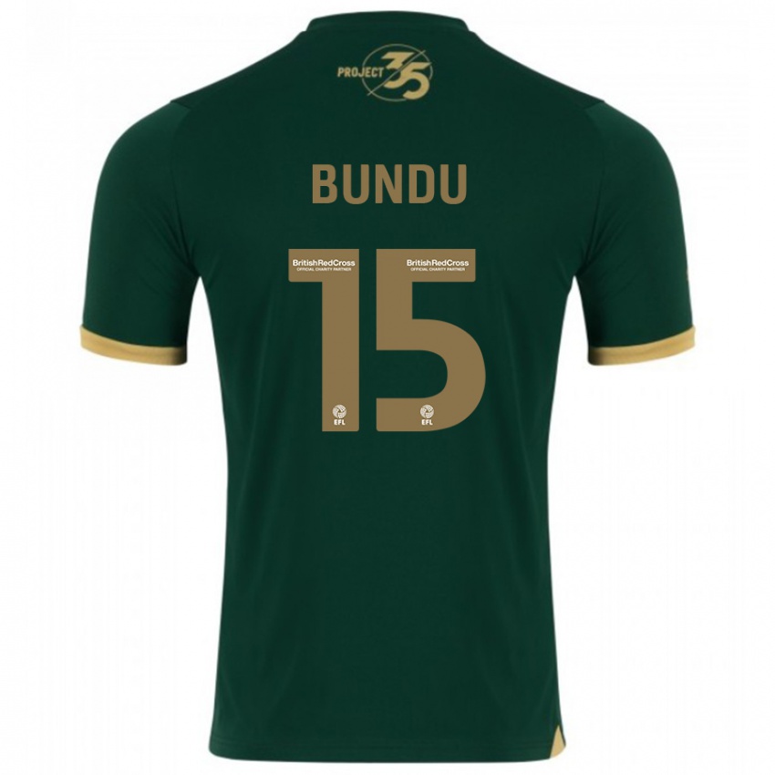 Herren Mustapha Bundu #15 Grün Heimtrikot Trikot 2023/24 T-Shirt Schweiz