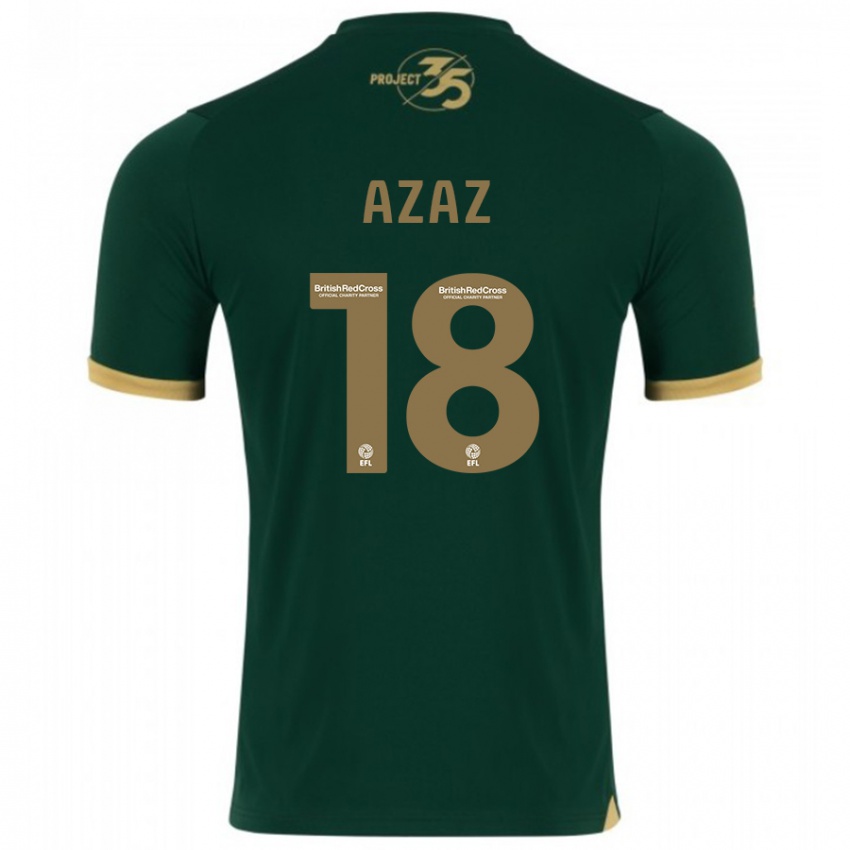 Herren Finn Azaz #18 Grün Heimtrikot Trikot 2023/24 T-Shirt Schweiz