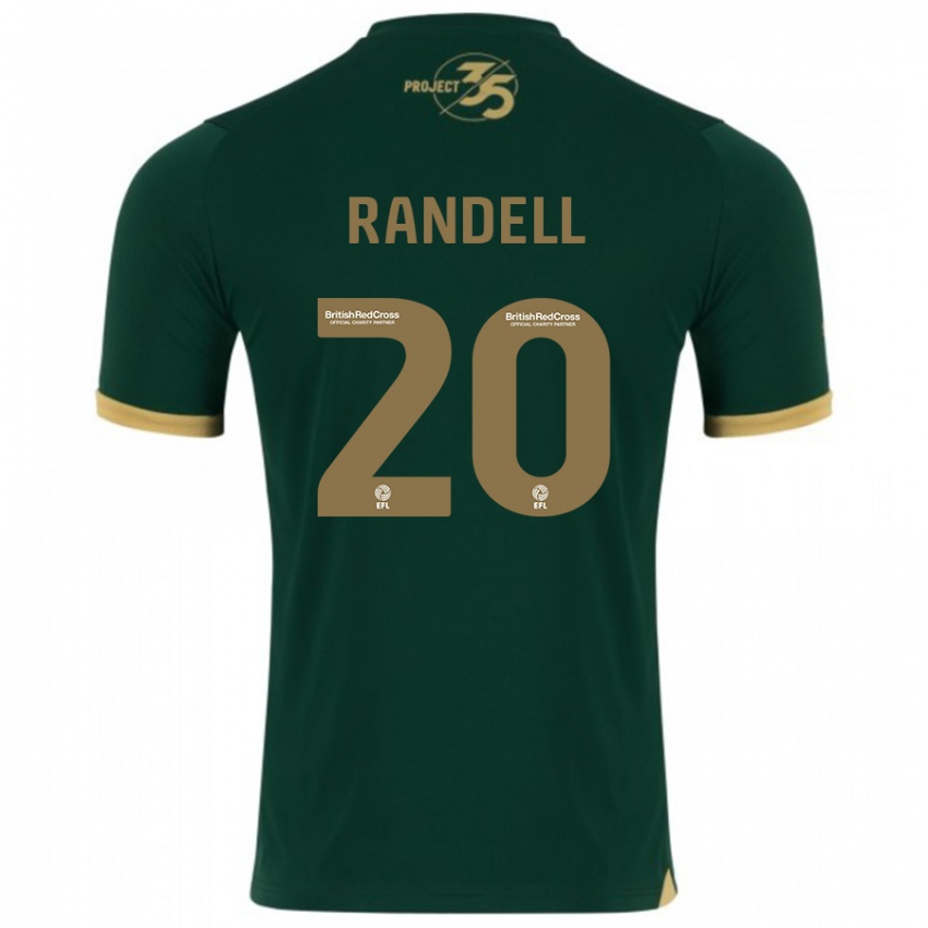 Herren Adam Randell #20 Grün Heimtrikot Trikot 2023/24 T-Shirt Schweiz