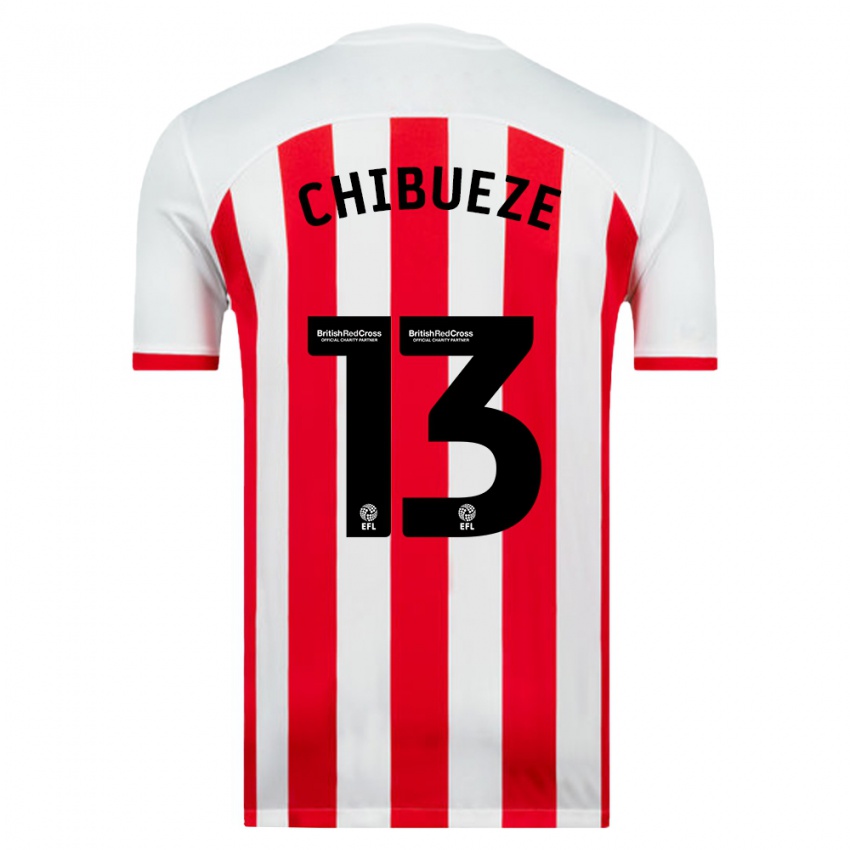 Herren Kelechi Chibueze #13 Weiß Heimtrikot Trikot 2023/24 T-Shirt Schweiz