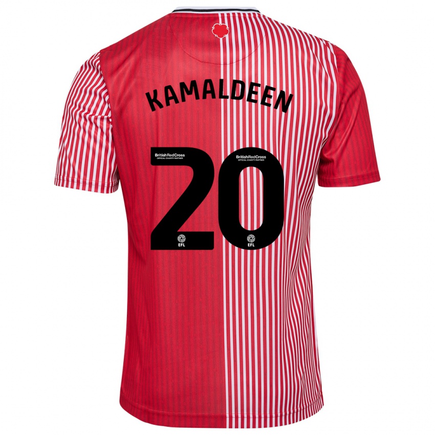 Herren Kamaldeen Sulemana #20 Rot Heimtrikot Trikot 2023/24 T-Shirt Schweiz