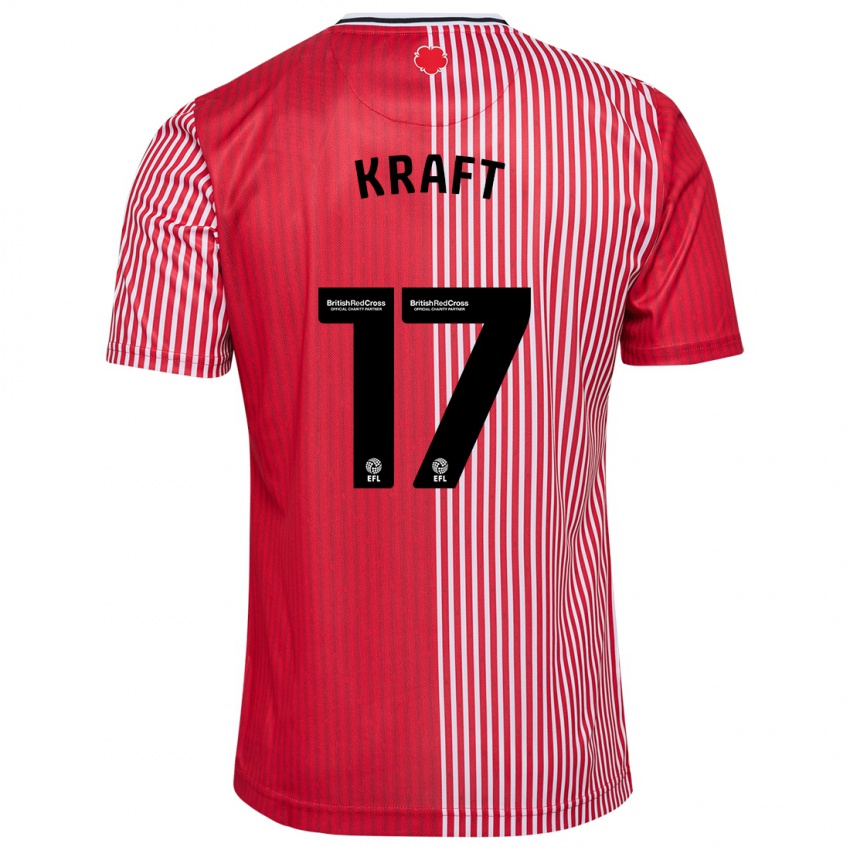 Herren Emily Kraft #17 Rot Heimtrikot Trikot 2023/24 T-Shirt Schweiz