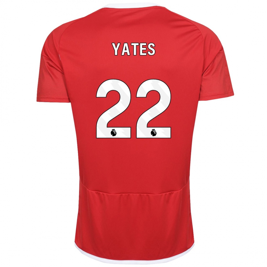 Herren Ryan Yates #22 Rot Heimtrikot Trikot 2023/24 T-Shirt Schweiz