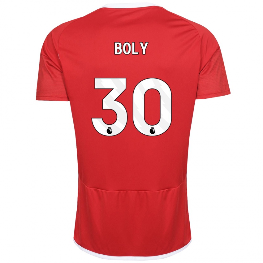 Herren Willy Boly #30 Rot Heimtrikot Trikot 2023/24 T-Shirt Schweiz