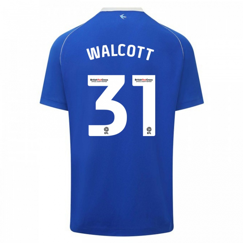 Herren Malachi Fagan Walcott #31 Blau Heimtrikot Trikot 2023/24 T-Shirt Schweiz