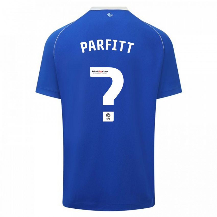 Herren T-Jay Parfitt #0 Blau Heimtrikot Trikot 2023/24 T-Shirt Schweiz