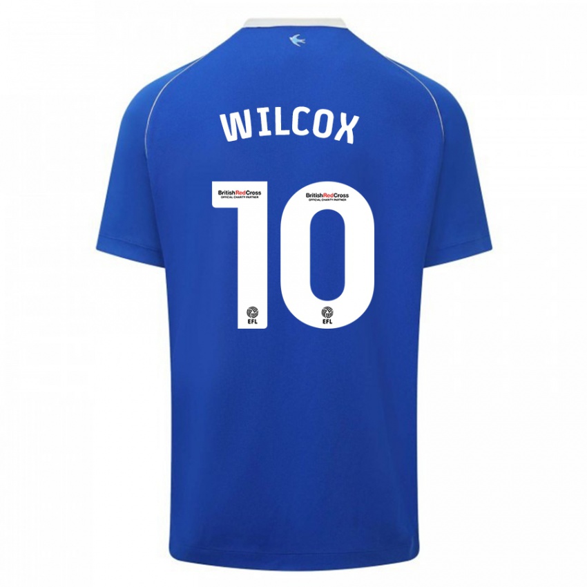 Herren Danielle Wilcox #10 Blau Heimtrikot Trikot 2023/24 T-Shirt Schweiz