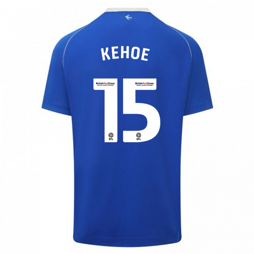 Herren Molly Kehoe #15 Blau Heimtrikot Trikot 2023/24 T-Shirt Schweiz