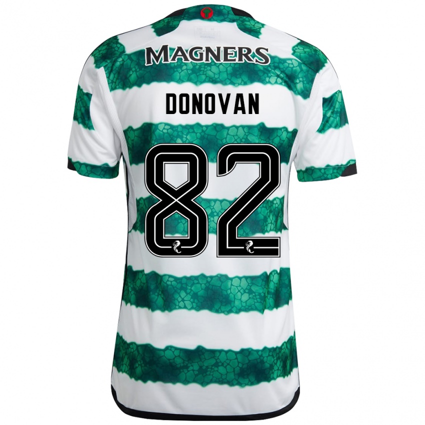 Herren Colby Donovan #82 Grün Heimtrikot Trikot 2023/24 T-Shirt Schweiz