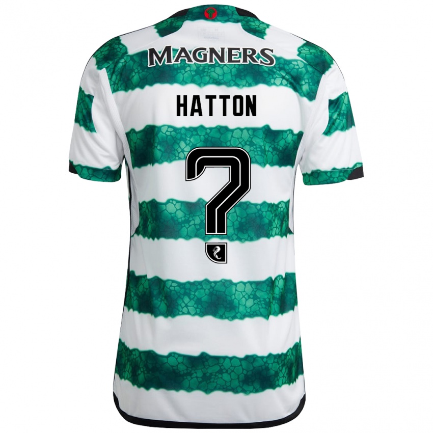 Herren Thomas Hatton #0 Grün Heimtrikot Trikot 2023/24 T-Shirt Schweiz