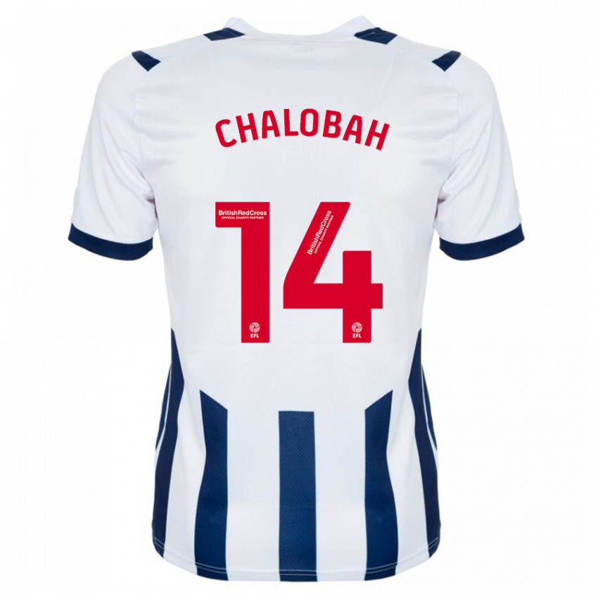 Herren Nathaniel Chalobah #14 Weiß Heimtrikot Trikot 2023/24 T-Shirt Schweiz