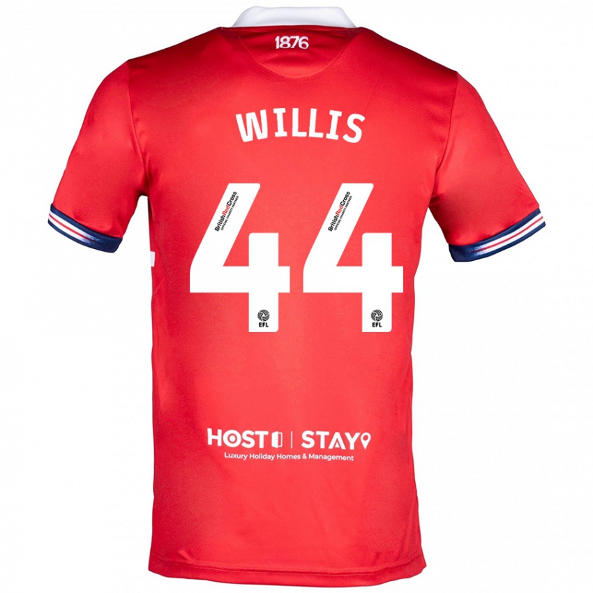 Herren Pharrell Willis #44 Rot Heimtrikot Trikot 2023/24 T-Shirt Schweiz