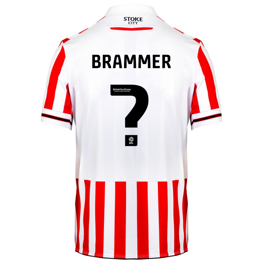 Herren Ruben Brammer #0 Rot-Weiss Heimtrikot Trikot 2023/24 T-Shirt Schweiz