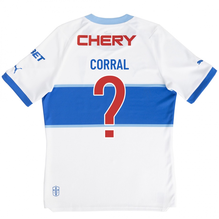 Herren Diego Corral #0 Weiß Heimtrikot Trikot 2023/24 T-Shirt Schweiz