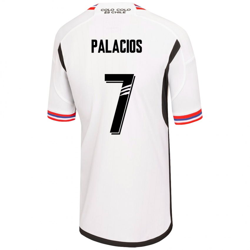 Herren Carlos Palacios #7 Weiß Heimtrikot Trikot 2023/24 T-Shirt Schweiz