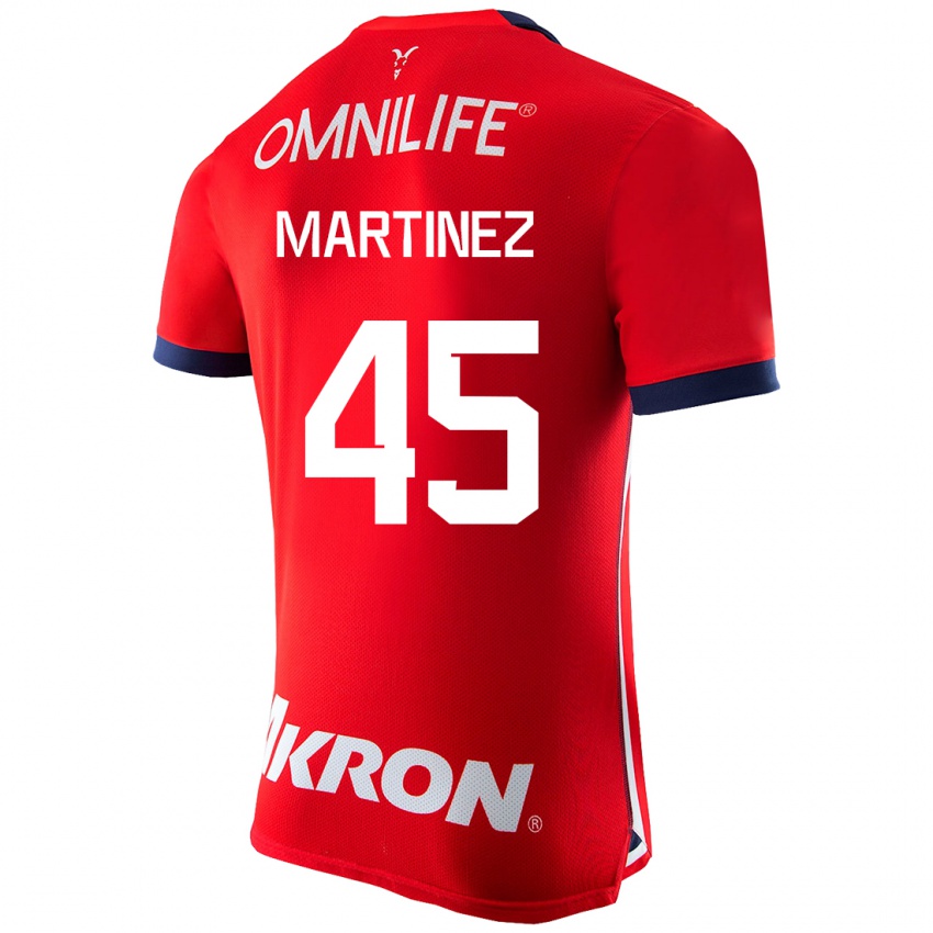 Herren Raúl Martínez #45 Rot Heimtrikot Trikot 2023/24 T-Shirt Schweiz