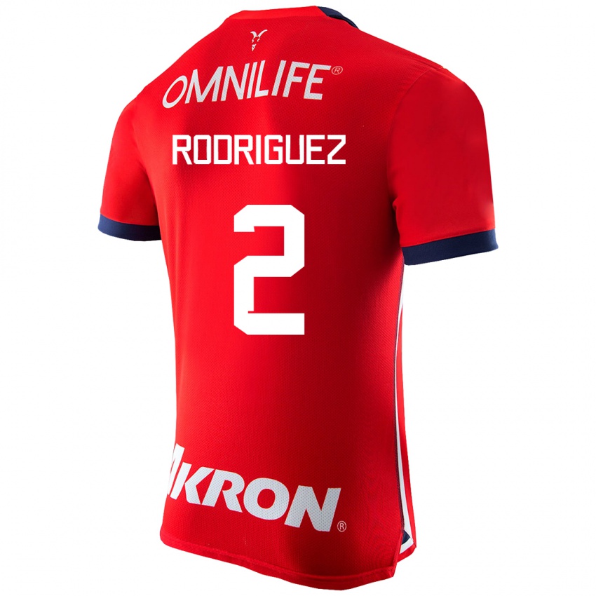Herren Jaqueline Rodríguez #2 Rot Heimtrikot Trikot 2023/24 T-Shirt Schweiz