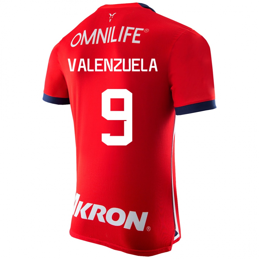 Herren Gabriela Valenzuela #9 Rot Heimtrikot Trikot 2023/24 T-Shirt Schweiz