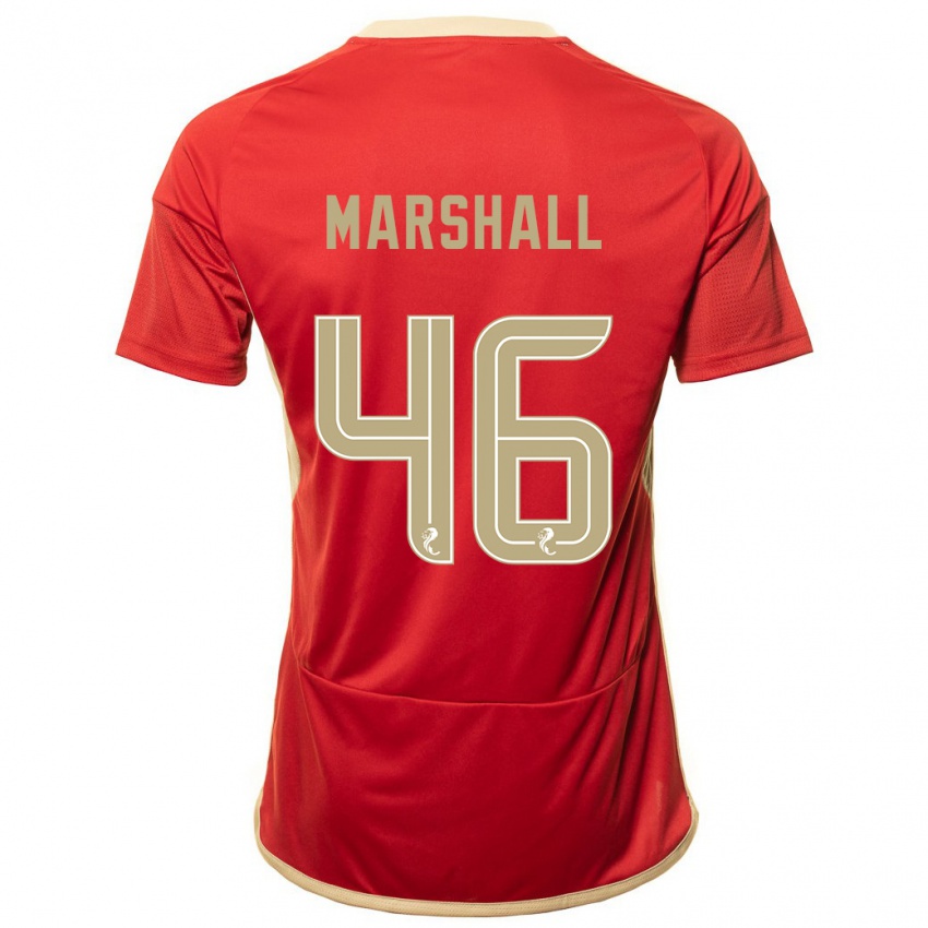 Herren Findlay Marshall #46 Rot Heimtrikot Trikot 2023/24 T-Shirt Schweiz