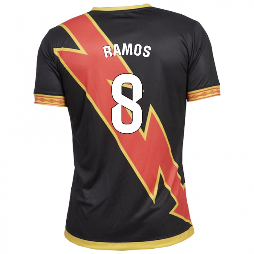 Herren Iván Ramos #8 Schwarz Auswärtstrikot Trikot 2023/24 T-Shirt Schweiz