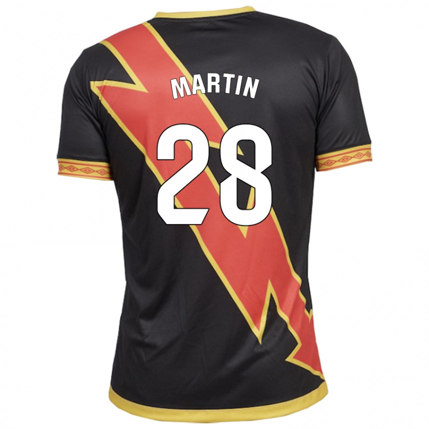 Herren Pablo Martín #28 Schwarz Auswärtstrikot Trikot 2023/24 T-Shirt Schweiz