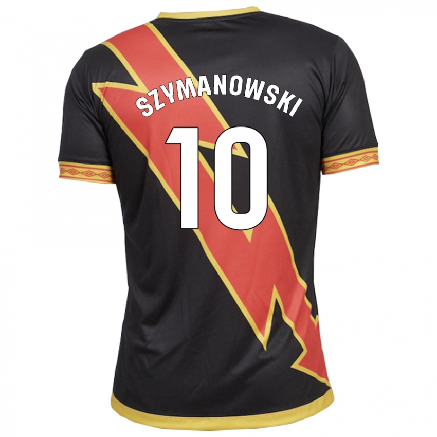 Herren Marianela Szymanowski #10 Schwarz Auswärtstrikot Trikot 2023/24 T-Shirt Schweiz