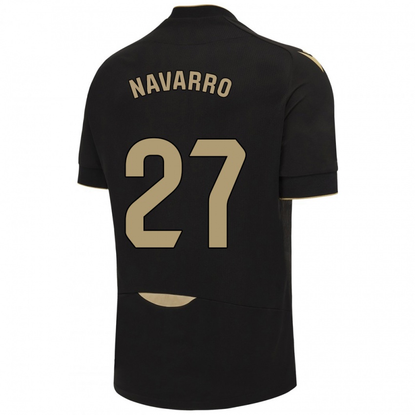 Herren Robert Navarro #27 Schwarz Auswärtstrikot Trikot 2023/24 T-Shirt Schweiz