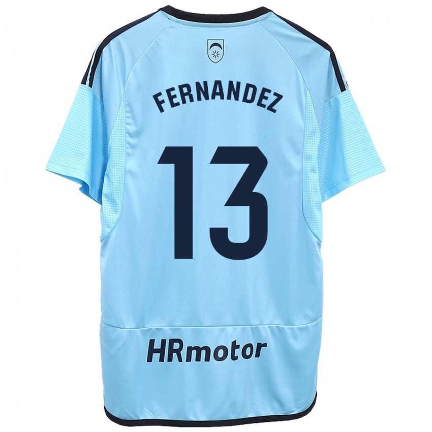 Herren Aitor Fernández #13 Blau Auswärtstrikot Trikot 2023/24 T-Shirt Schweiz