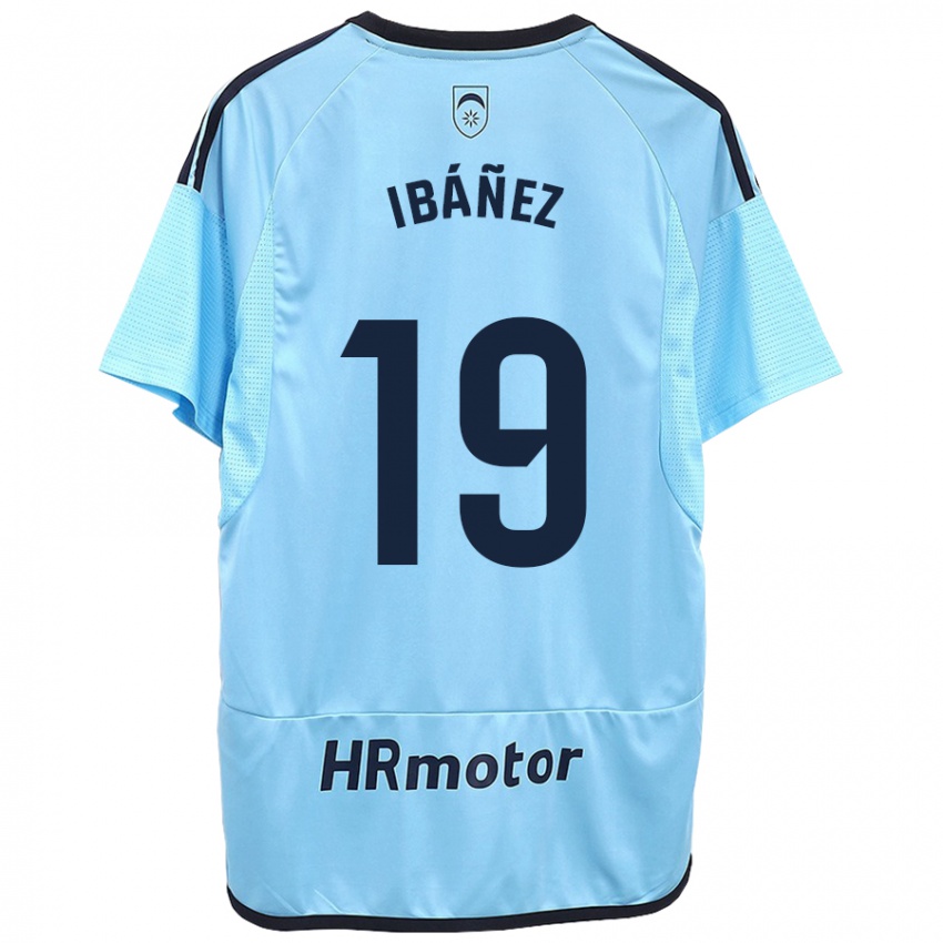 Herren Pablo Ibáñez #19 Blau Auswärtstrikot Trikot 2023/24 T-Shirt Schweiz