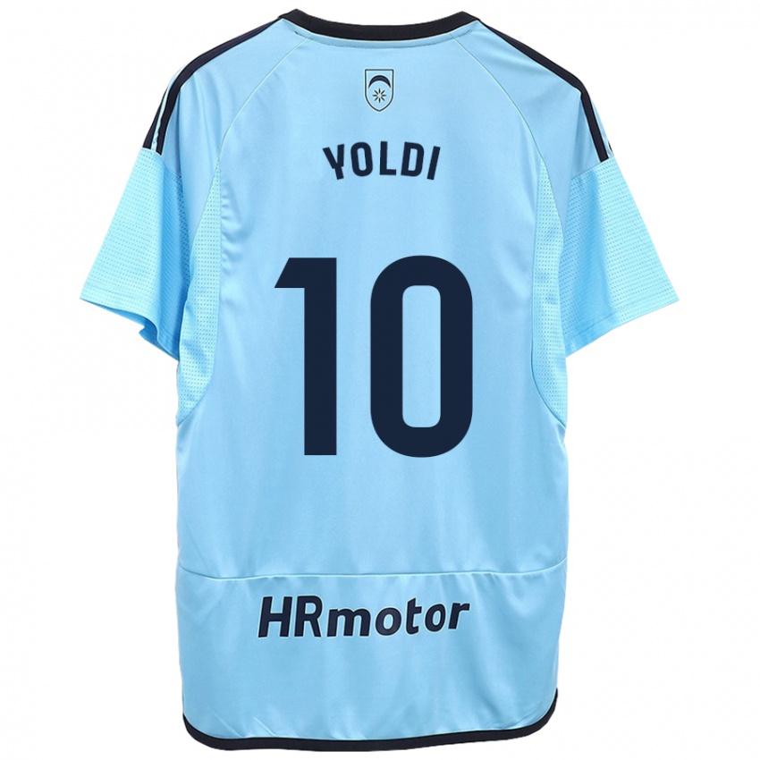 Herren Ander Yoldi #10 Blau Auswärtstrikot Trikot 2023/24 T-Shirt Schweiz