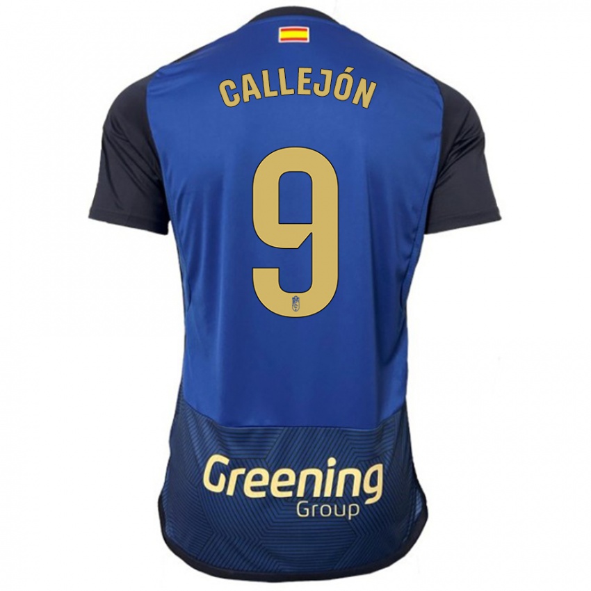 Herren Jose Callejon #9 Marine Auswärtstrikot Trikot 2023/24 T-Shirt Schweiz