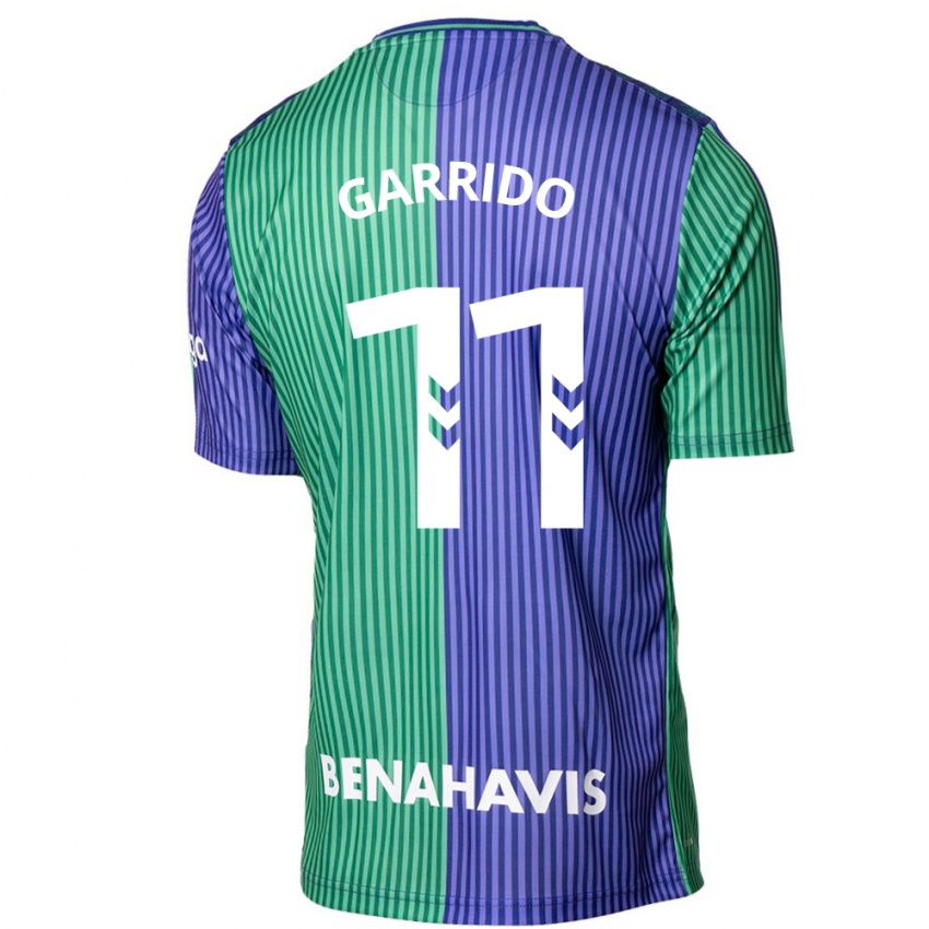 Herren Rafael Garrido #11 Grün Blau Auswärtstrikot Trikot 2023/24 T-Shirt Schweiz