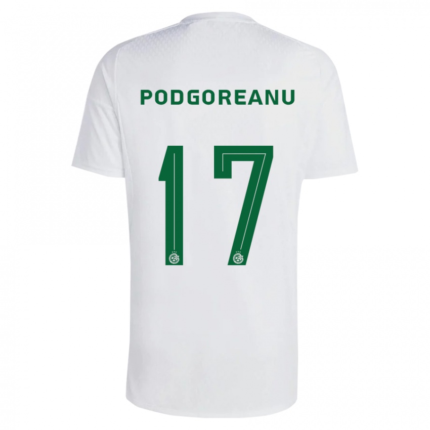 Herren Suf Podgoreanu #17 Grün Blau Auswärtstrikot Trikot 2023/24 T-Shirt Schweiz