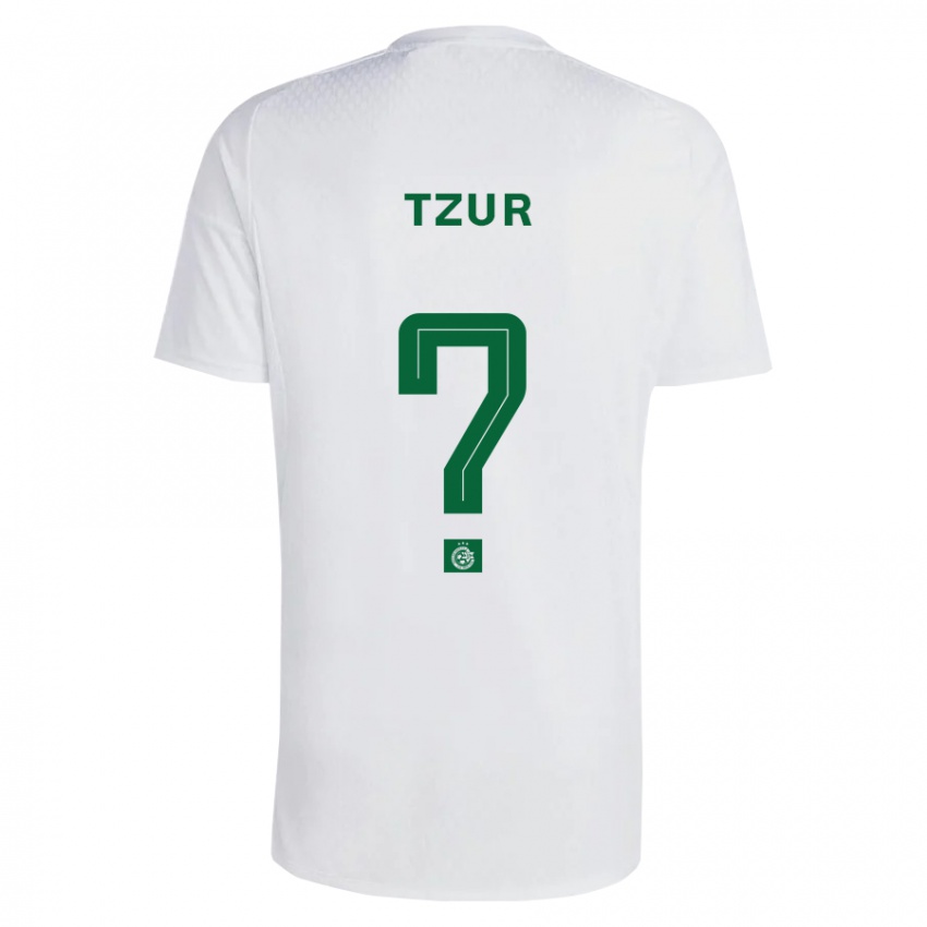 Herren Adi Tzur #0 Grün Blau Auswärtstrikot Trikot 2023/24 T-Shirt Schweiz