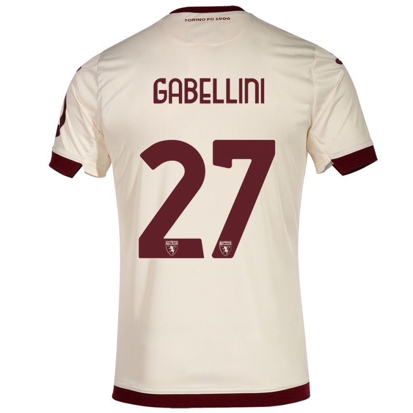 Herren Tommaso Gabellini #27 Sekt Auswärtstrikot Trikot 2023/24 T-Shirt Schweiz