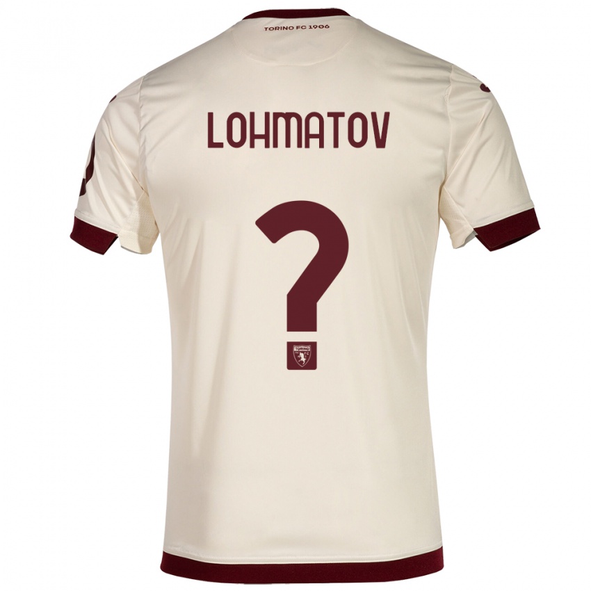 Herren Aleksandr Lohmatov #0 Sekt Auswärtstrikot Trikot 2023/24 T-Shirt Schweiz